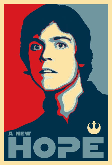 A New Hope - Luke Skywalker Poster