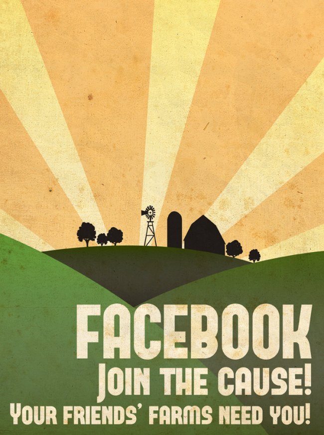 Facebook Farmville Join the Cause