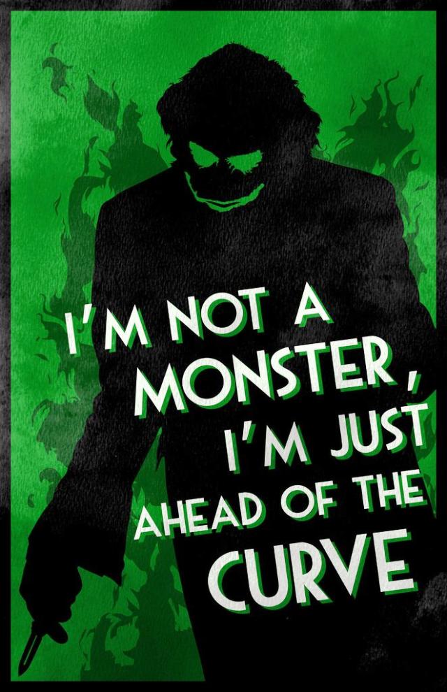 Dark Knight Trilogy Posters Joker