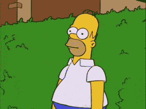 Homer Disappears GIF
