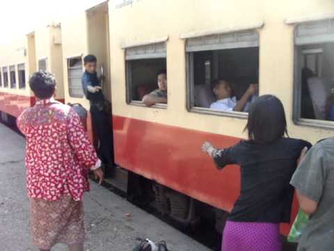 How To Catch A Train In Burma