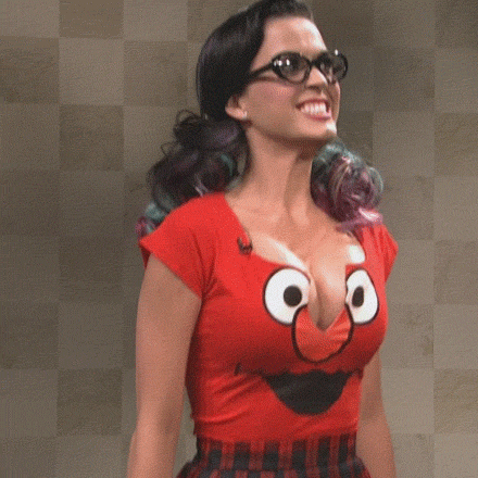 Katy Perry As Elmo GIF