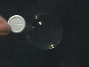 Alka-Seltzer In Water In Zero Gravity GIF