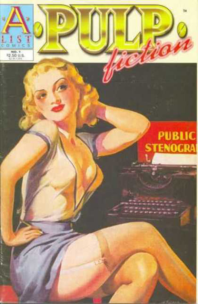 Stenography Sexy Pulp Fiction Covers