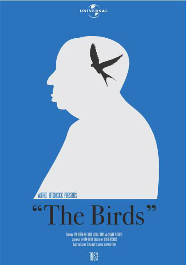 Amazing Alfred Hitchcock Movie Posters Birds