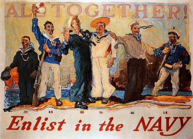 us-navy-recruitment-posters-propaganda-all-together