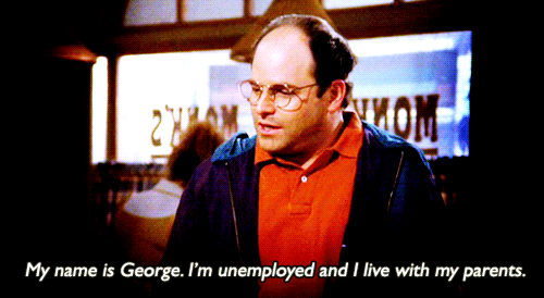 George's Epic Pick Up Line GIF