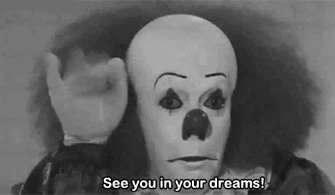 creepy horror gif
