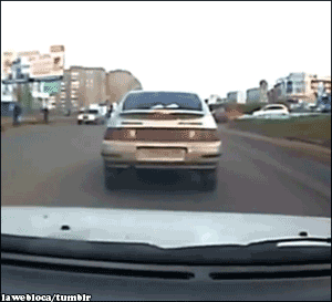 Insane GIFs Car Beat Down