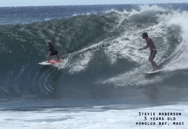 steve-roberson-surfing-hawaii-five-year-old