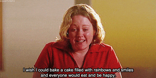Cake With Rainbows
