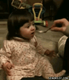 Little Girl Reacts To Tasting Lemon Juice GIF