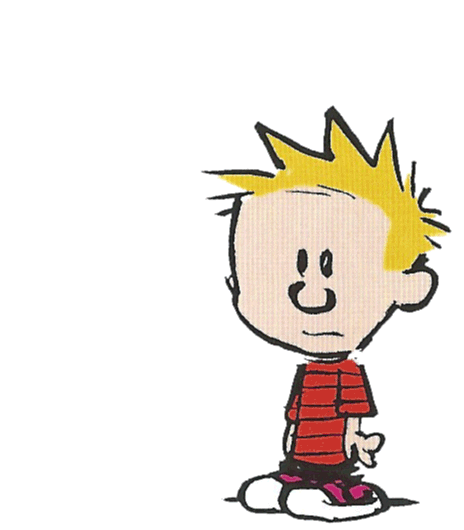 Calvin and Hobbes XRAY