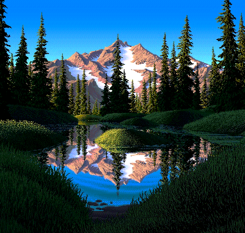 Mountain Serene GIFs