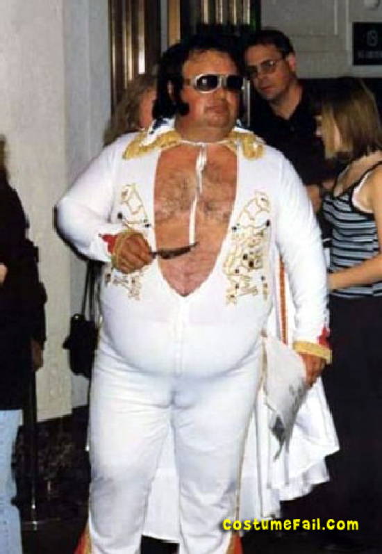 Halloween Elvis Fail