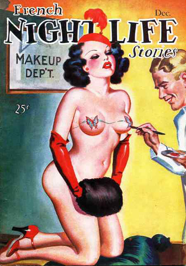 Vintage Sexy Pulp Fiction Covers