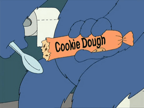 Funniest Family Guy GIFs Cookie Monster