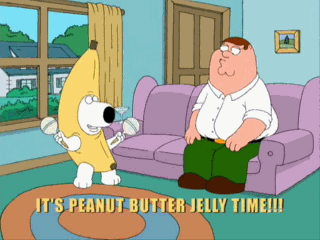 Peanut Butter Jelly Time GIF
