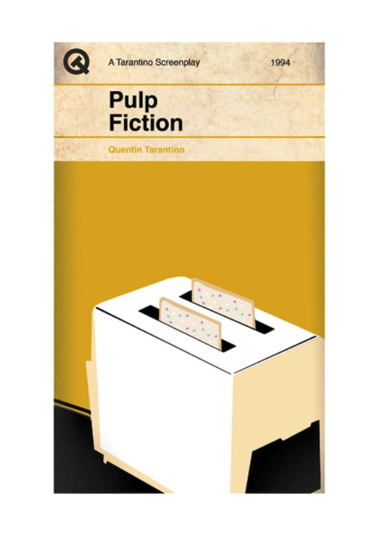 Quentin Tarantino Movies As Penguin Books Pulp Fiction