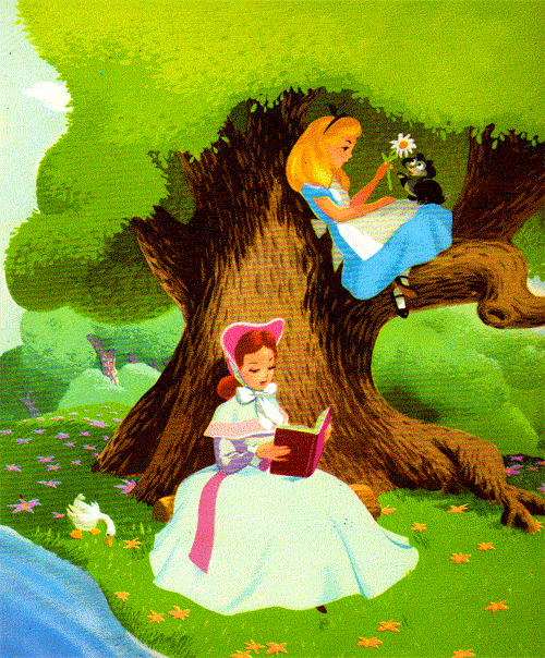 Stereogram GIFs Alice in Wonderland