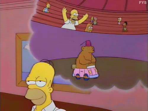 Homer Thinks Of The Ballet