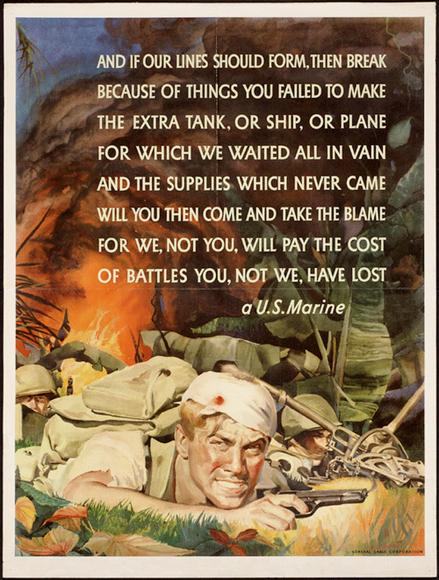 Vintage U.S. Marines Recruiting Posters Supplies