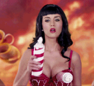 Katy Perry Cream GIF