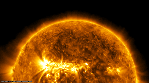 Awesome Animated GIFs Solar Flares
