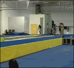 Awesomest Animated GIFs Gymnastics
