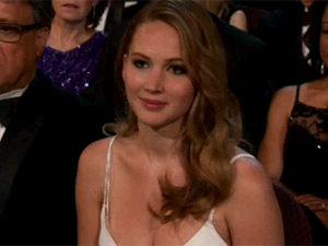 Jennifer Lawrence Boobs GIF