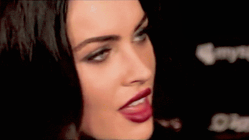 Hot Megan Fox GIFs Tongue Roll