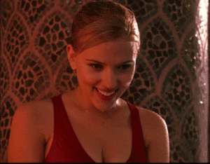 Hottest Scarlett Johansson GIFs Laughing