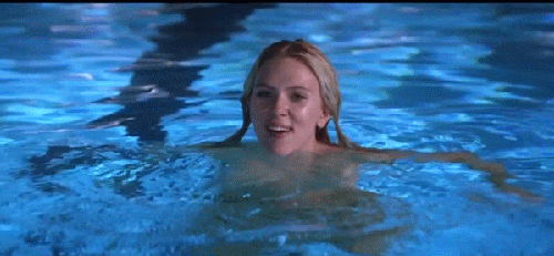 Scarlett Johansson GIFs Pool