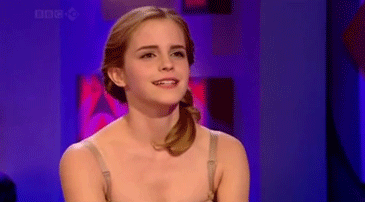 Emma Watson Says Ahhhh