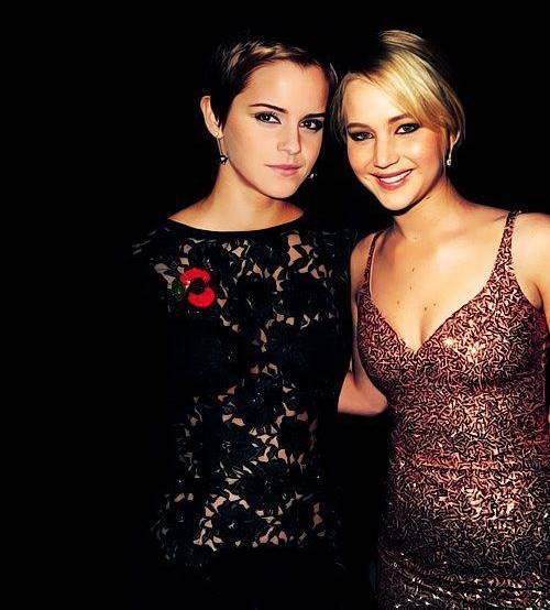 Jennifer Lawrence And Emma Watson
