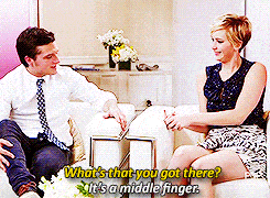 Jennifer Lawrence Gives The Finger