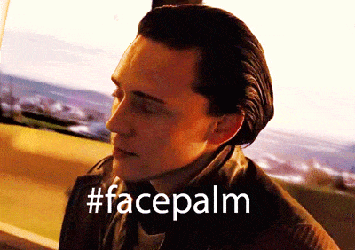 Internet GIFs Facepalm