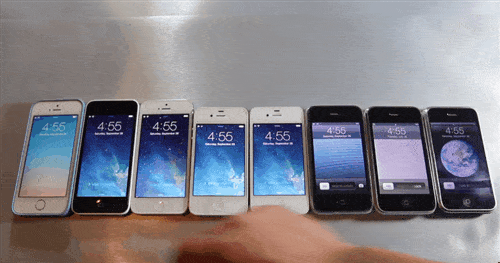 One Swipe Eight Phones