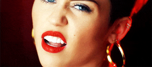 Miley Cyrus Tongue GIF