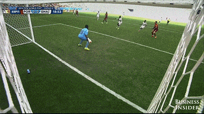 Ghana's Goalkeeper Saves Ronaldo Header