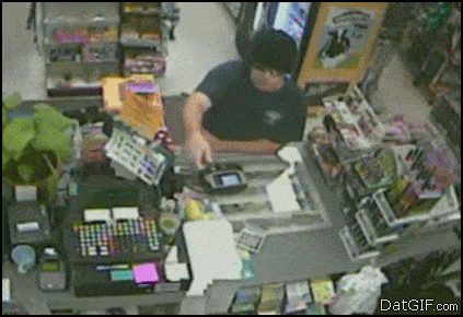 Robber Gets A Face Of Chair