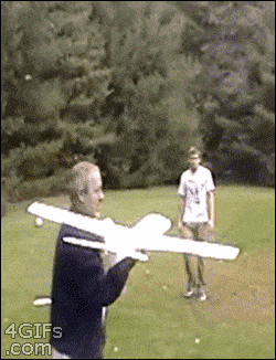 Toy Airplane Fail