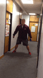 Trying To Tackle A Football Player