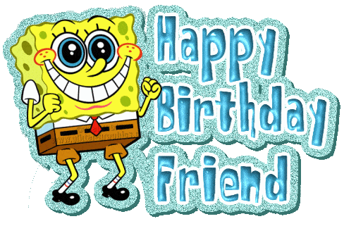 Spongebob Says Happy Birthday