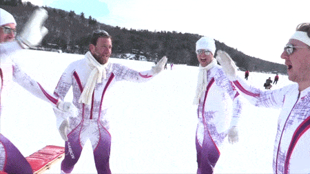 White Guys High Five