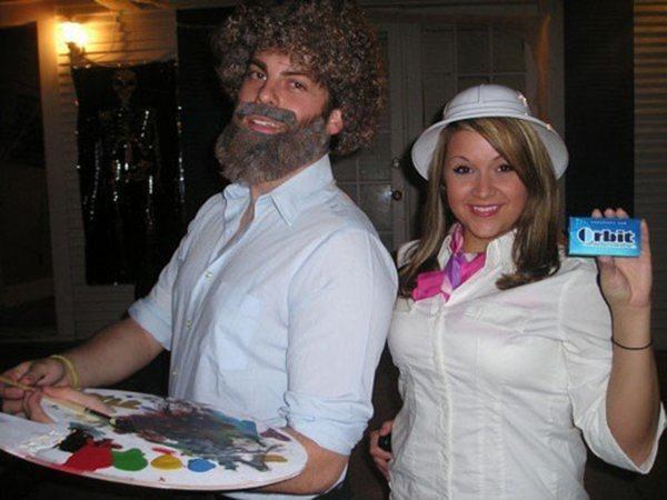 Bob Ross And The Orbit Gum LAdy