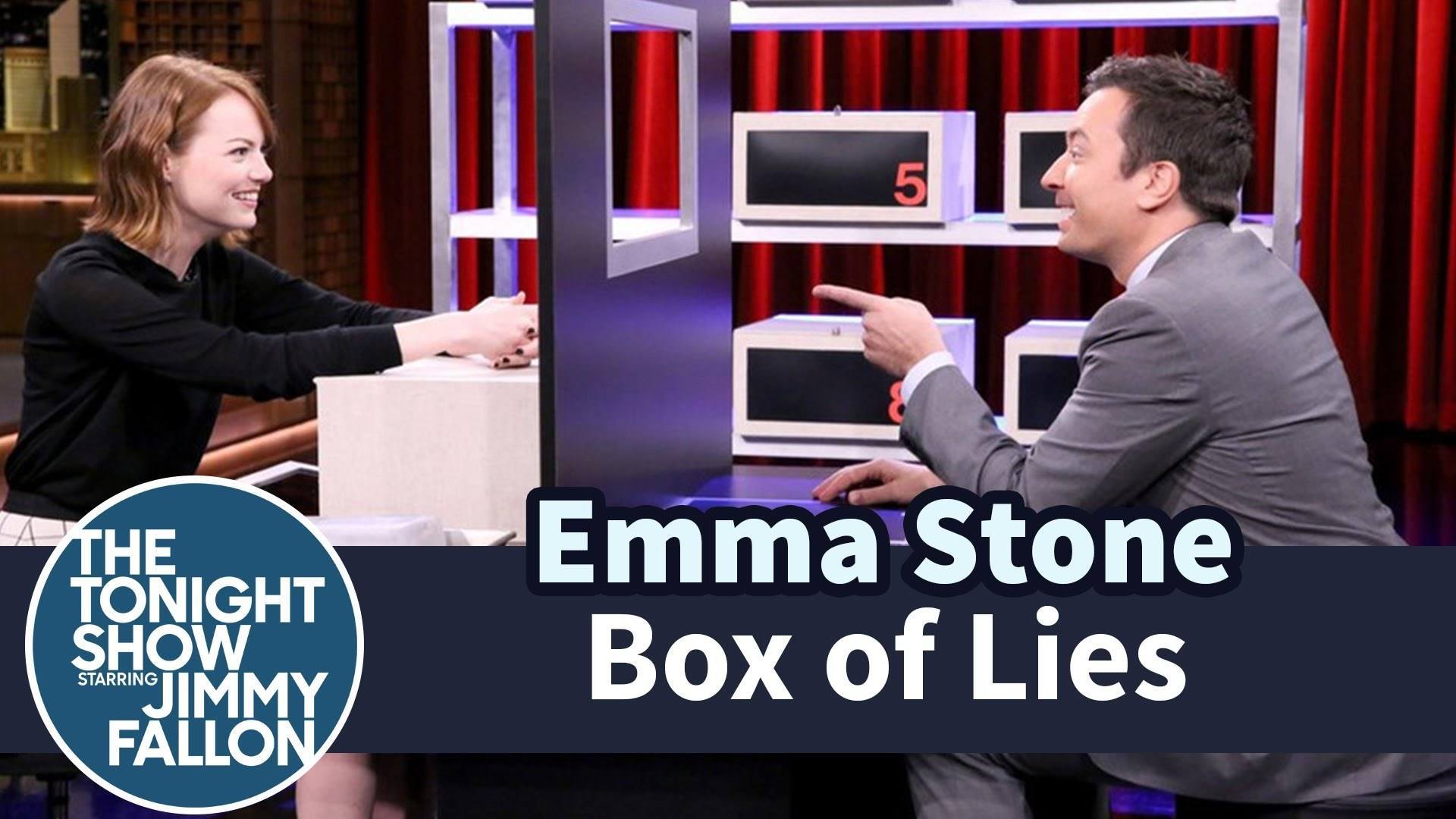 Emma Stone Proves She Is A Horrible Liar During Game Of Box Of Lies