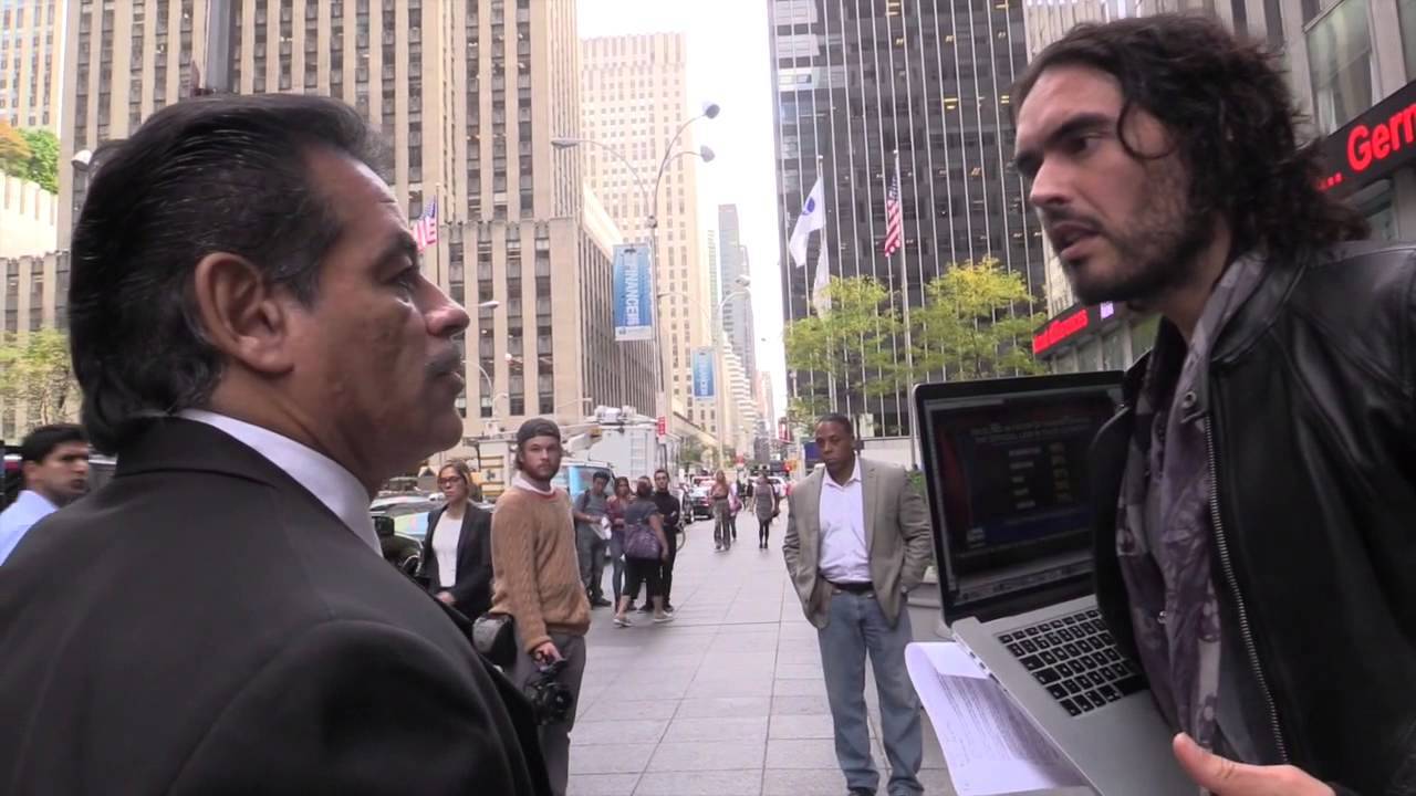 Sparks Fly When Russell Brand Makes A Surprise Visit To Fox News