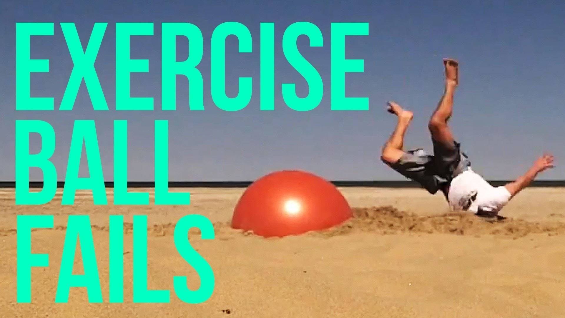 Exercise Ball Fail GIFs