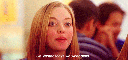 We Wear Pink Mean Girls GIFs